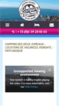 Mobile Screenshot of camping-des-2jumeaux.com